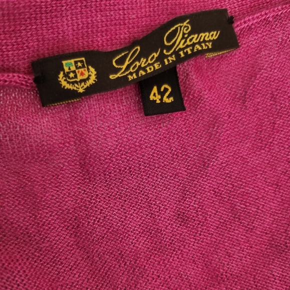 Authentic Loro Piana Cashmere Silk Vest - size Small/Medium - Picture 3 of 10